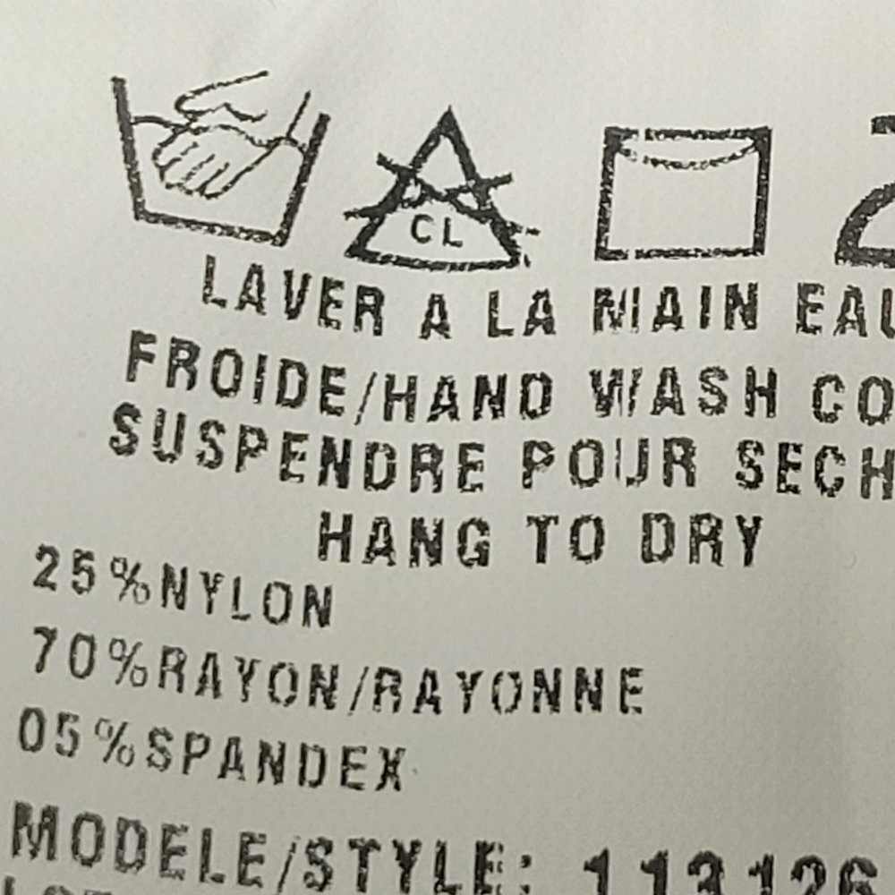 𝅺NUEVA Stretchy Travelers Crease Black Pants  Size 10  Size 14 - NWOT - Picture 9 of 9